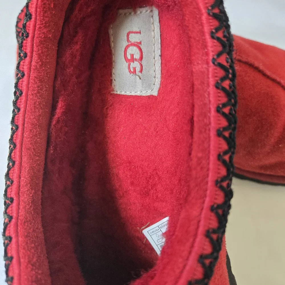 UGG Red Suede Clogs - Picture 5 of 7